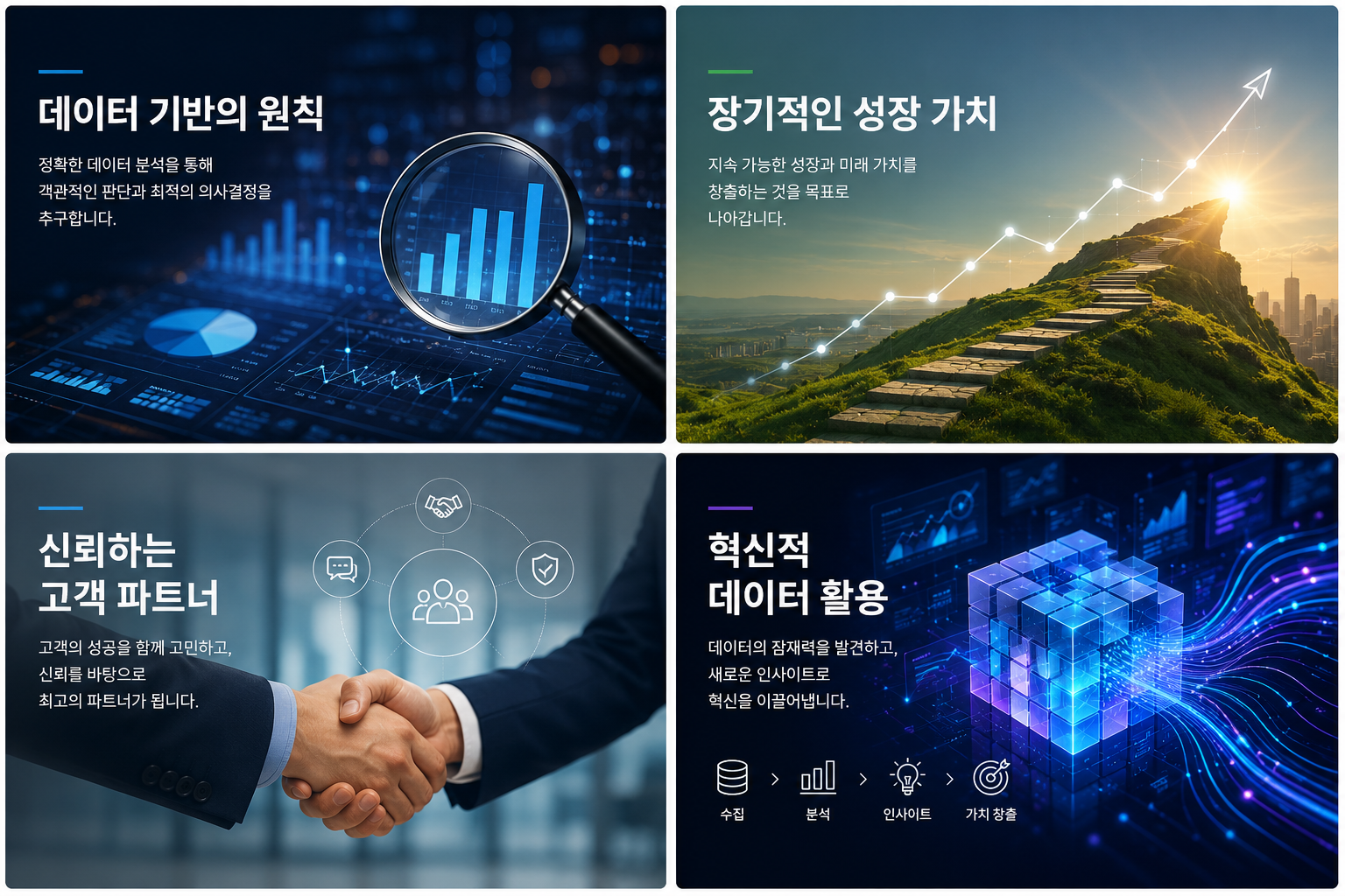 KD 투자정보 이음의 투자 원칙, 성장 가치, 고객 파트너십, 데이터 활용